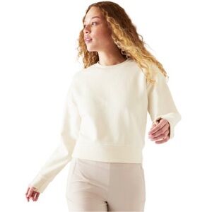 Athleta Crewneck Thumbhole Sweater